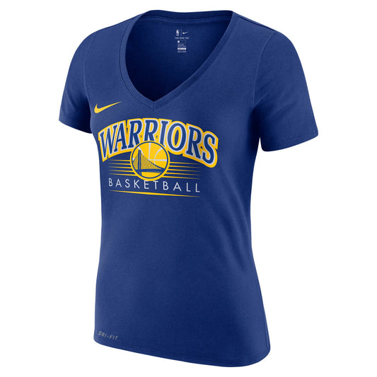Nike Women's NBA Golden State Warriors V-Neck Tee T-Shirts