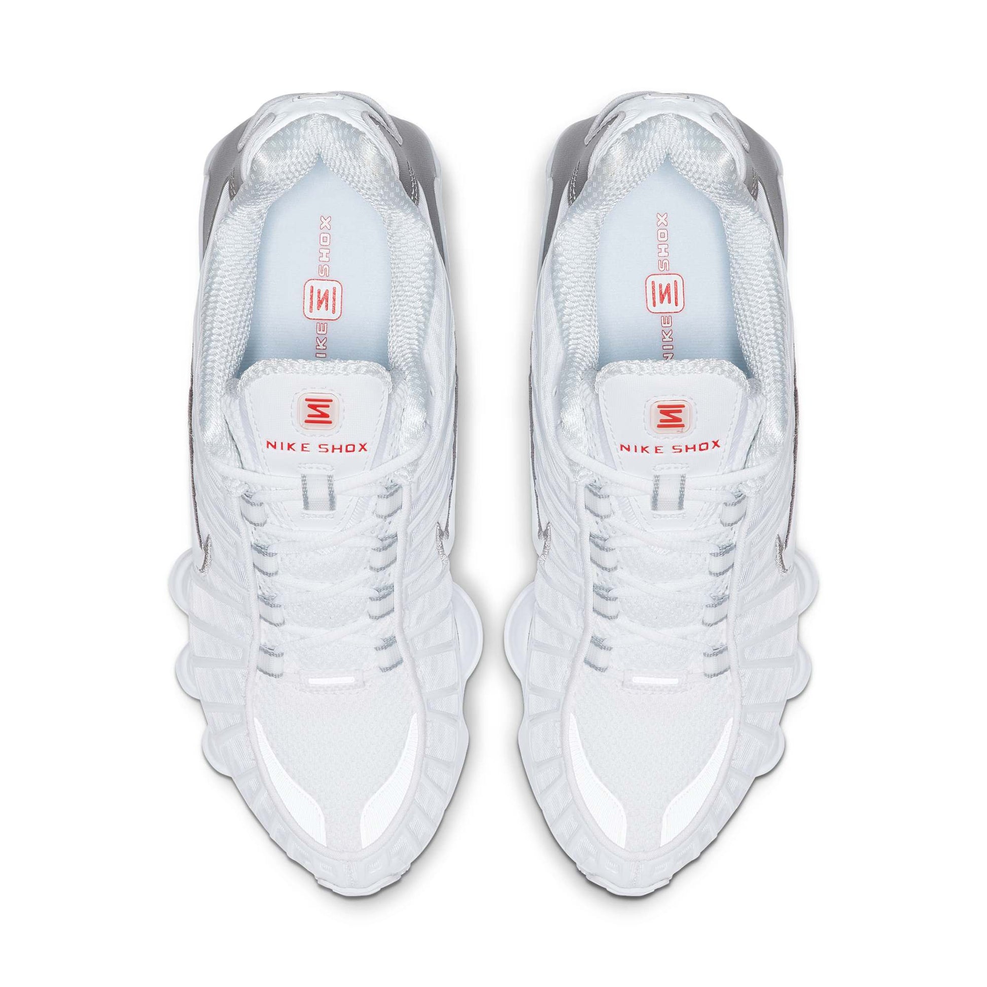 White/Metallic Silver-Max Orange-White-