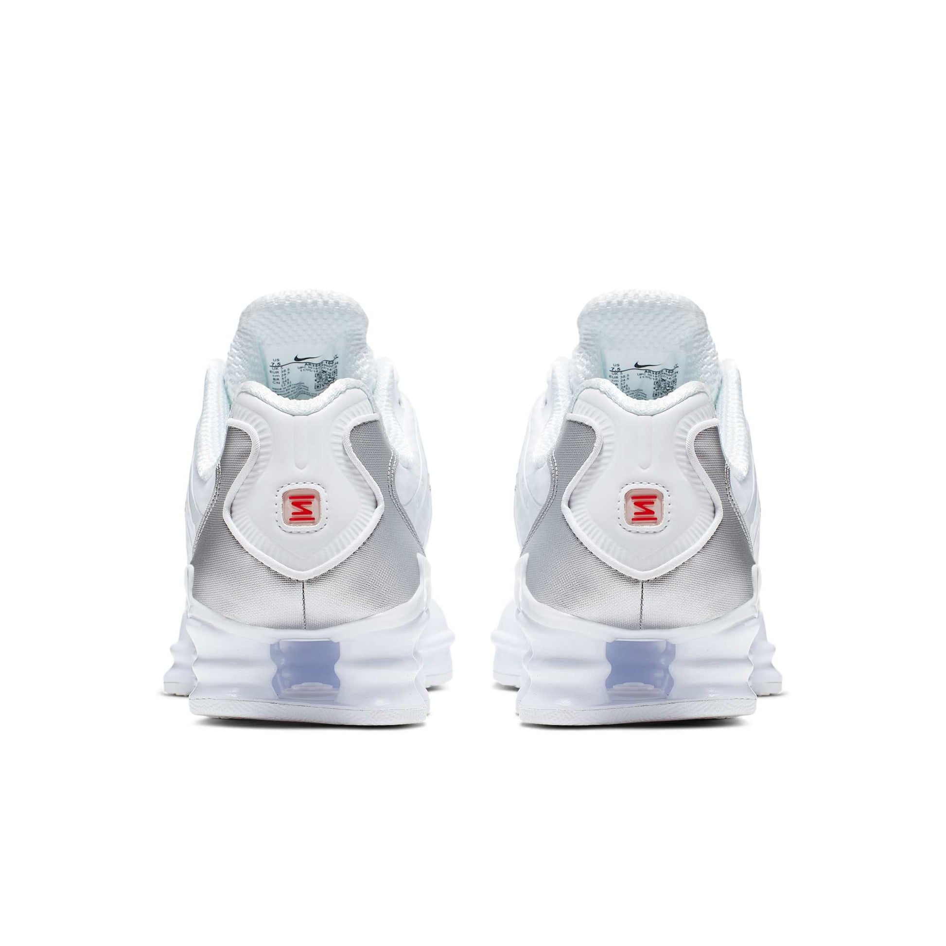 White/Metallic Silver-Max Orange-White-