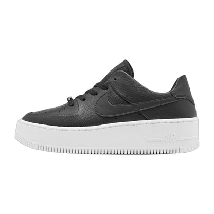 [ar5339-002] Womens Nike Air Force 1 Sage Low 'black White'