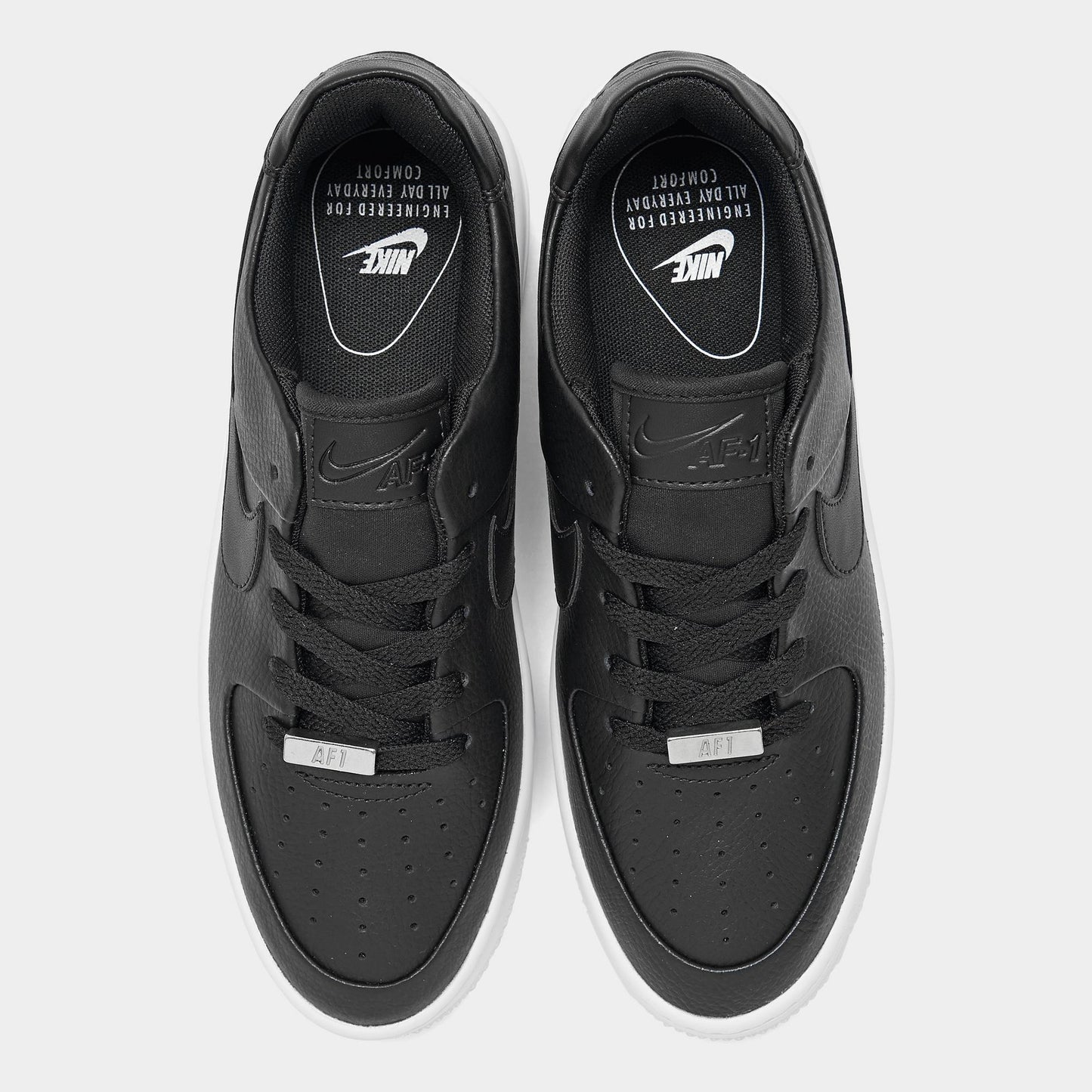 [ar5339-002] Womens Nike Air Force 1 Sage Low 'black White'