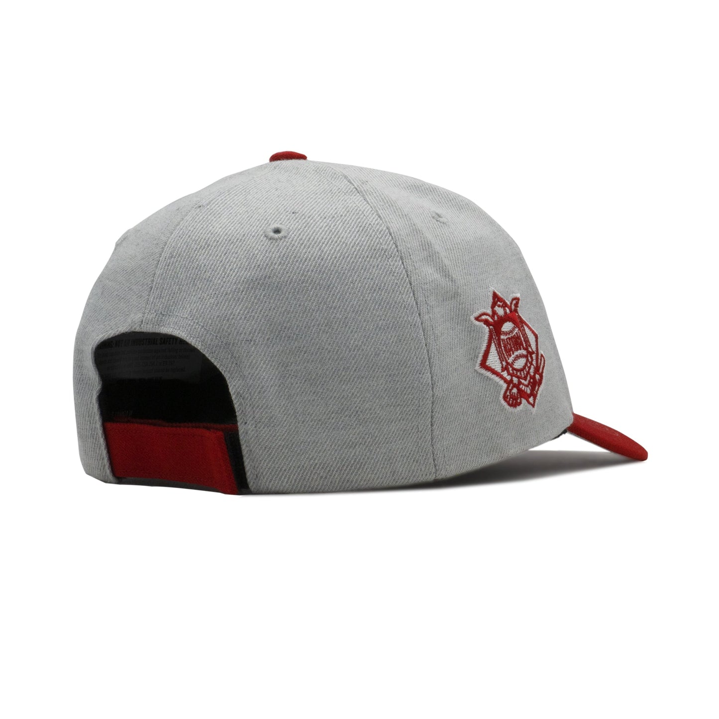 Men's 47 Brand Atlanta Braves Mvp Strapback - Red/Grey