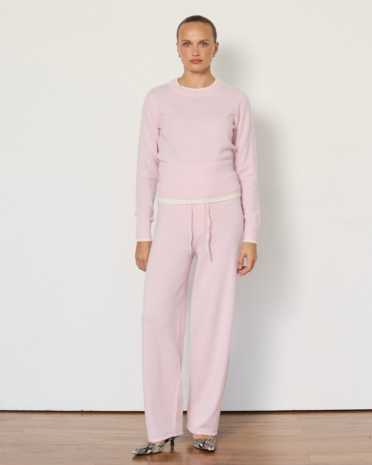 Tove Layered Cashmere Crewneck