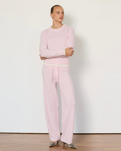 Tove Layered Cashmere Crewneck