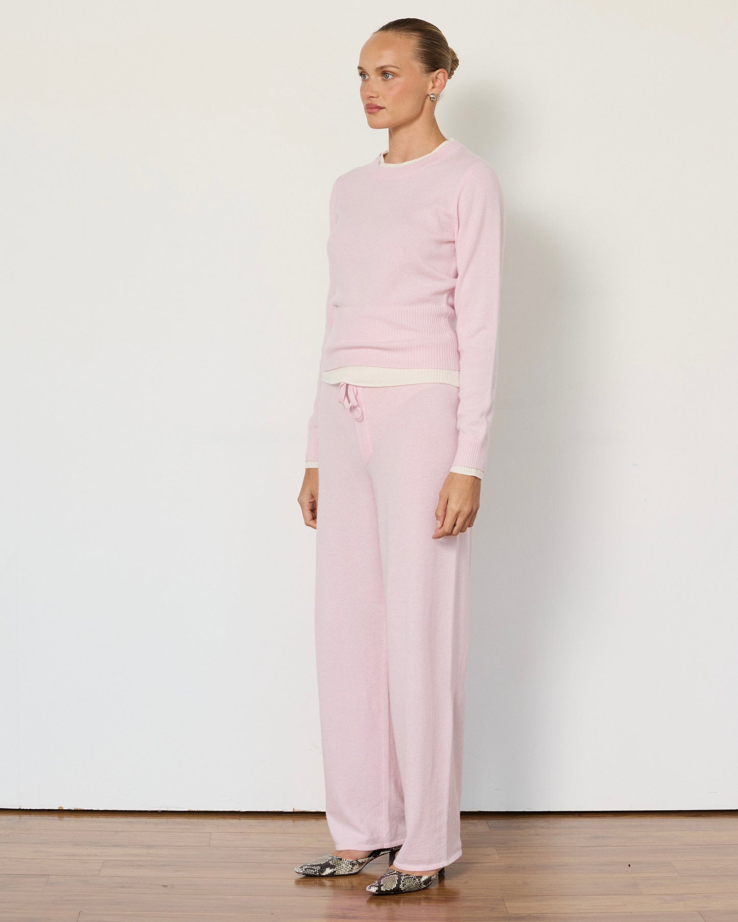 Tove Layered Cashmere Crewneck