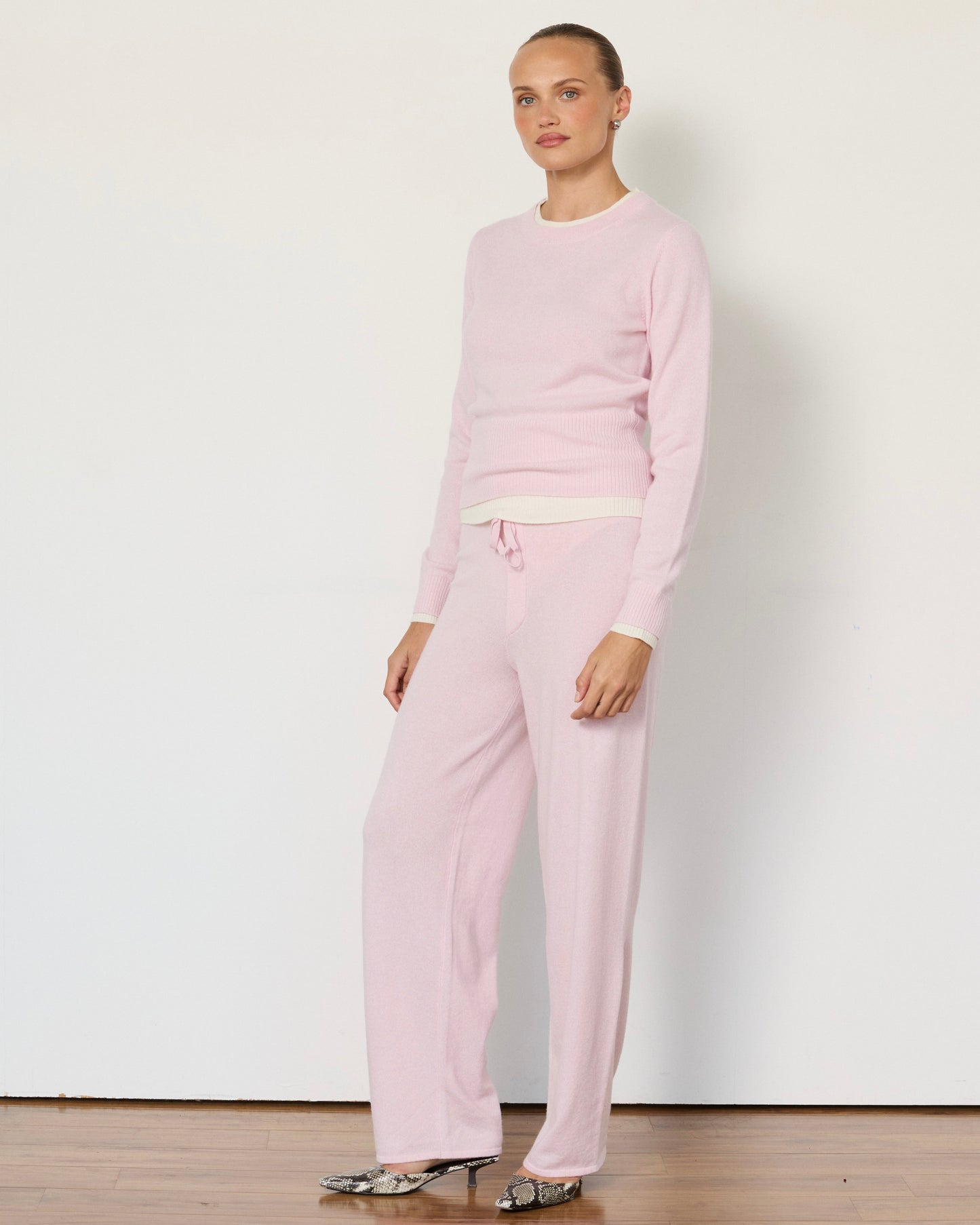 Tove Layered Cashmere Crewneck