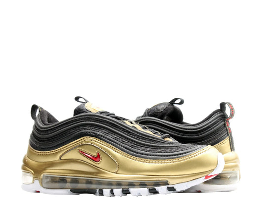 Nike Air Max 97 QS Men Running Sneakers Black/Metallic Gold