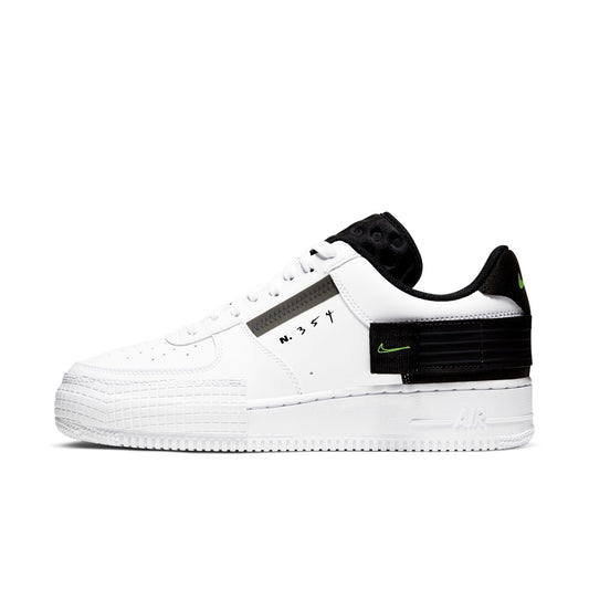 Nike Men's Air Force 1 Type 'White Black Volt'