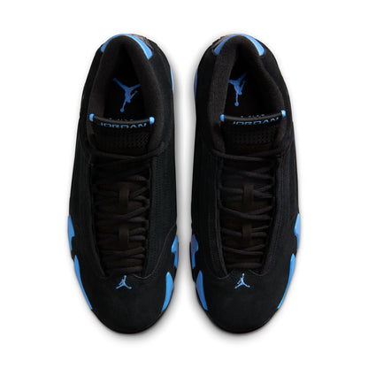 Air Jordan Mens 14 Retro - Black/University Blue