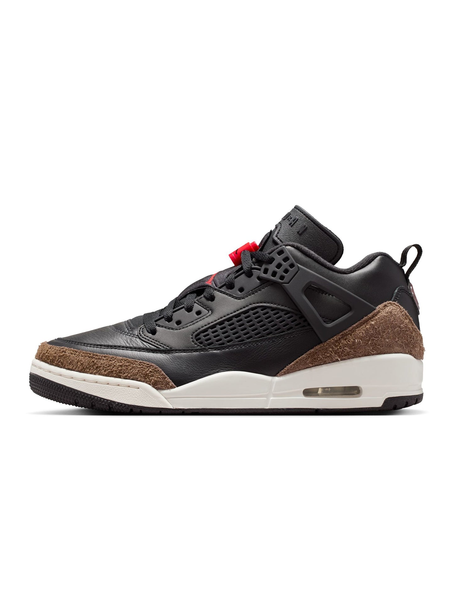 Air Jordan Mens Spizike Low - Black/University Red