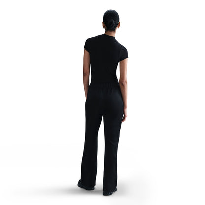 Nike Womens Mid Rise Knit Trousers - Black