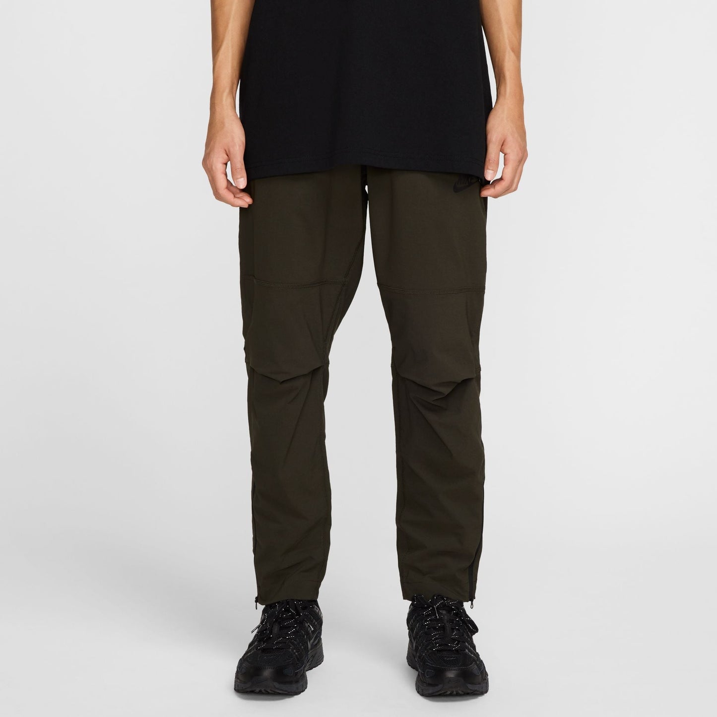 Nike Mens Tech Woven Pants - Sequoia/Black