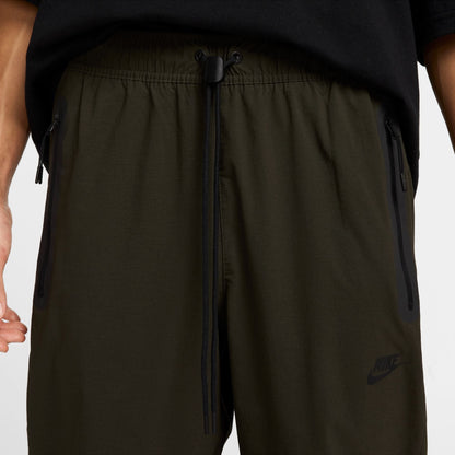 Nike Mens Tech Woven Pants - Sequoia/Black