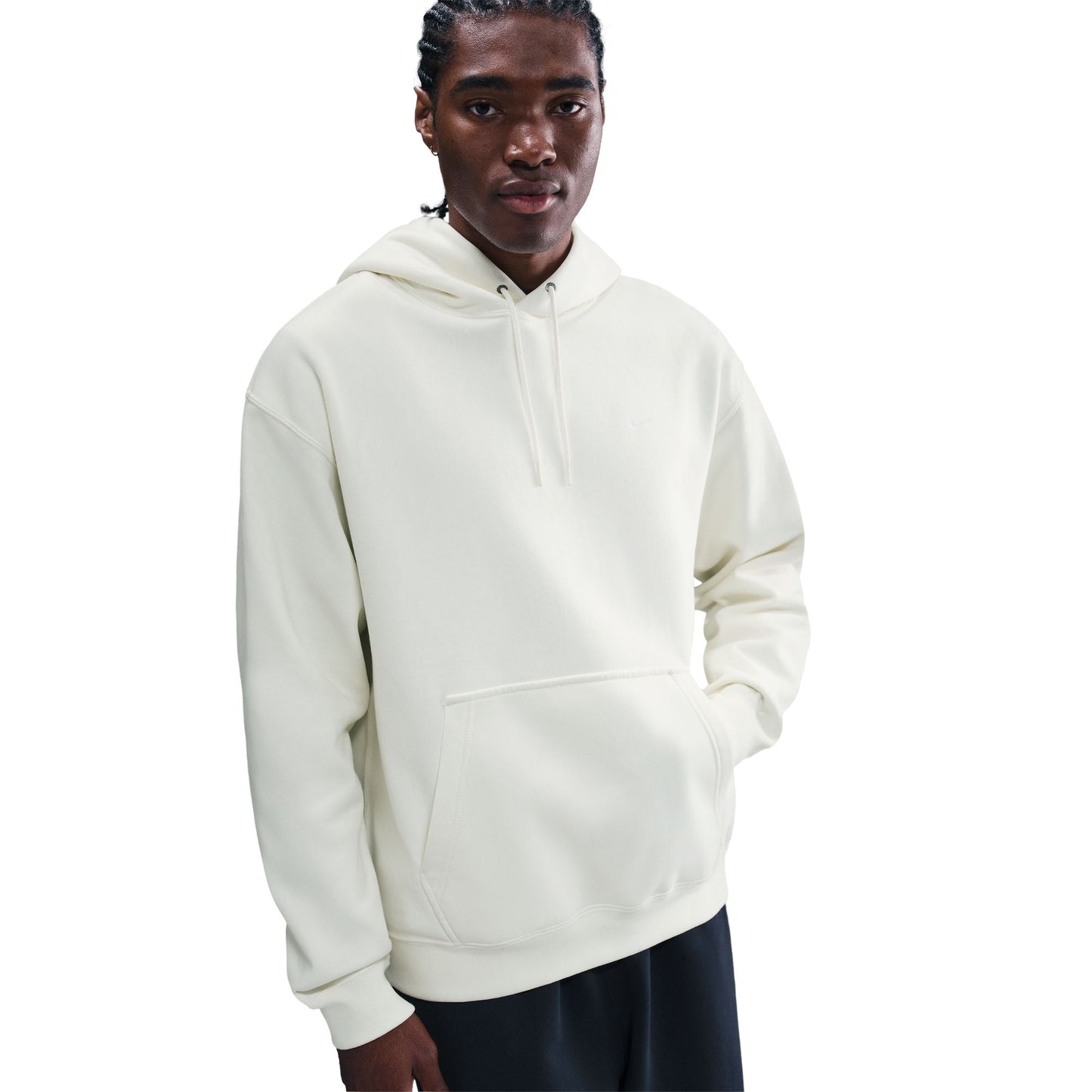 Nike Mens Solo Swoosh Hoodie - Sail