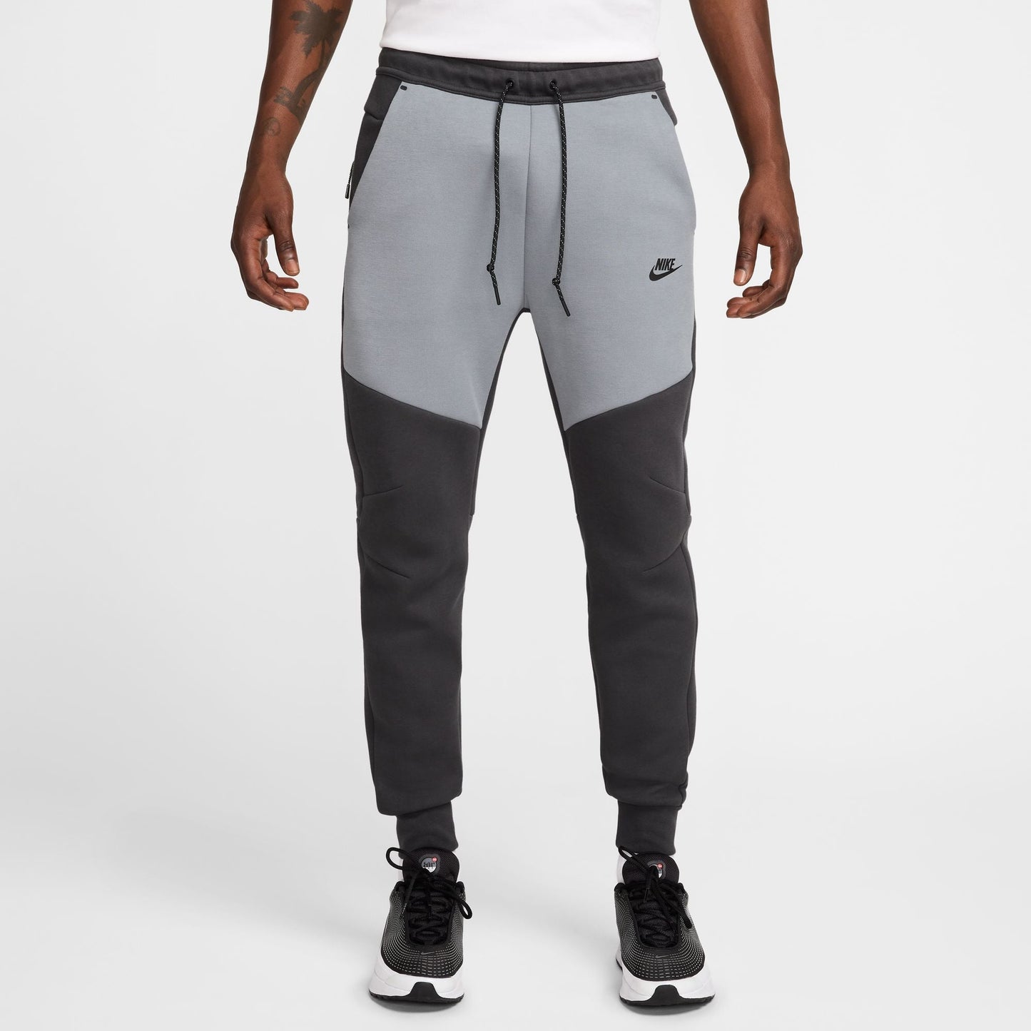 Nike Mens Tech Fleece Jogers - Cool Grey