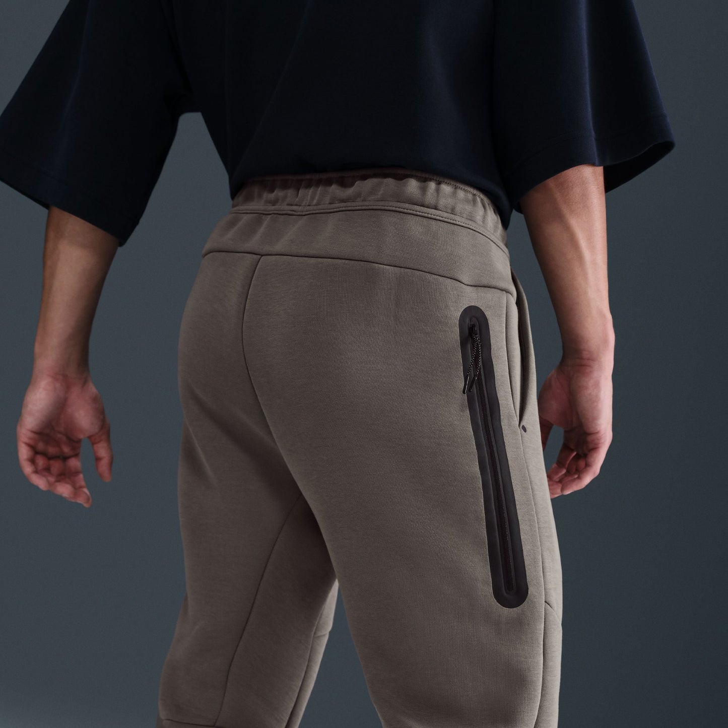 Nike Mens Tech Fleece Joggers - Cave Stone