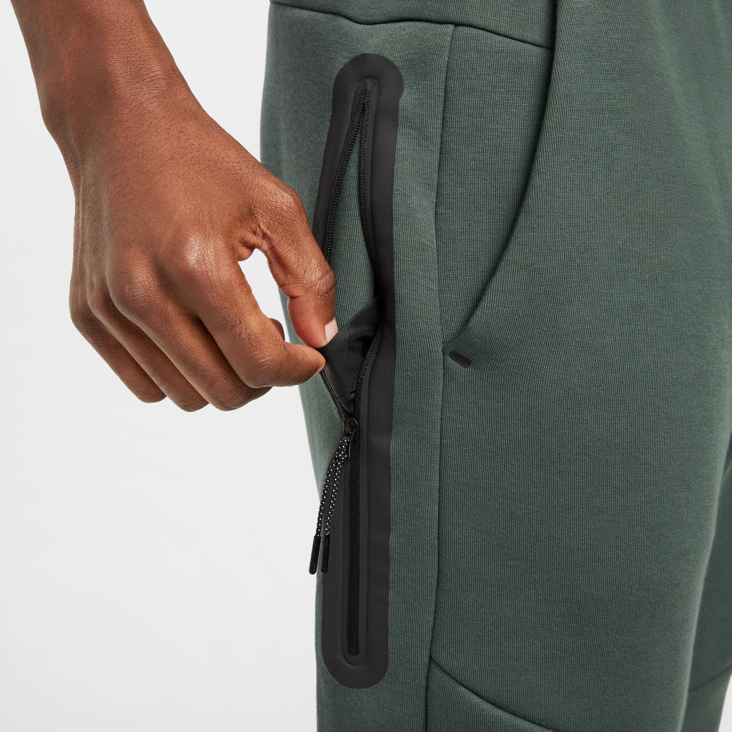 Nike Mens Tech Fleece Joggers - Green/Black