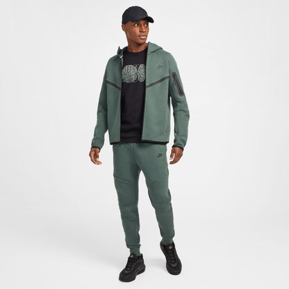 Nike Mens Tech Fleece Joggers - Green/Black