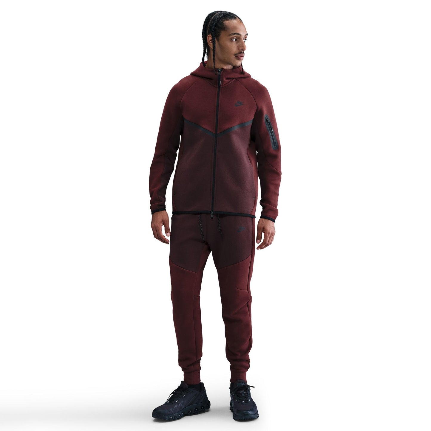 Nike Men's Tech Fleece Joggers - Dark Team Red
