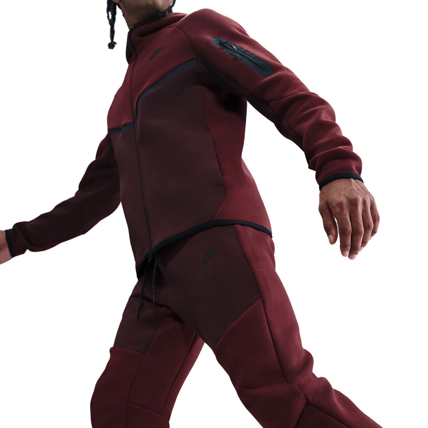 Nike Men's Tech Fleece Joggers - Dark Team Red