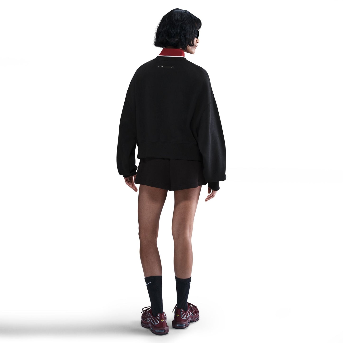 Nike Womens Sportswear Phoenix Fleece - Black