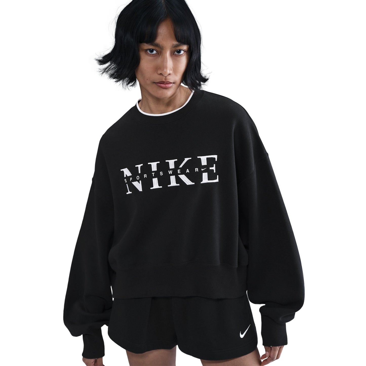 Nike Womens Sportswear Phoenix Fleece - Black