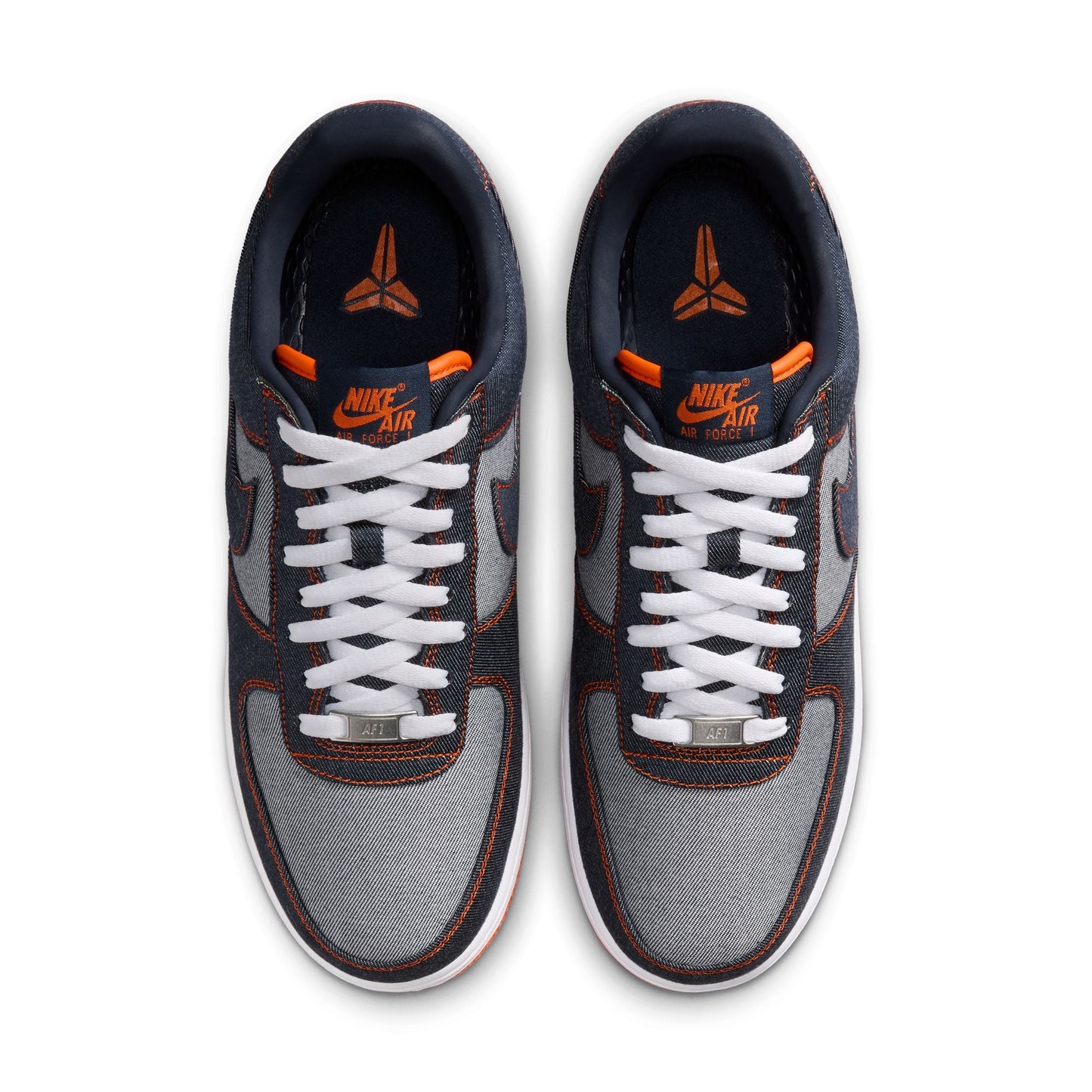 Nike Mens Kobe Air Force 1 Low Protro - Denim