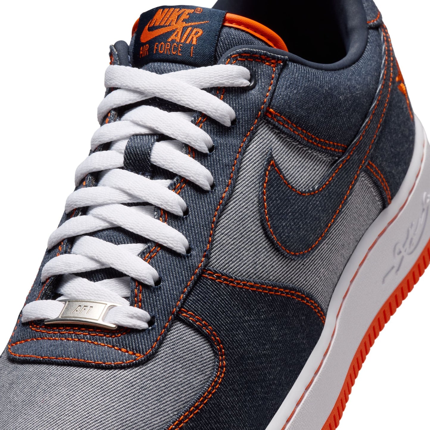 Nike Mens Kobe Air Force 1 Low Protro - Denim