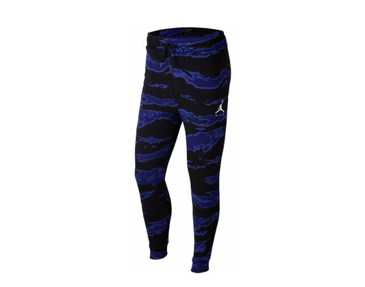 Nike Sportswear Jumpman Fleece Camo Men Sweatpants Germain Blue Camo