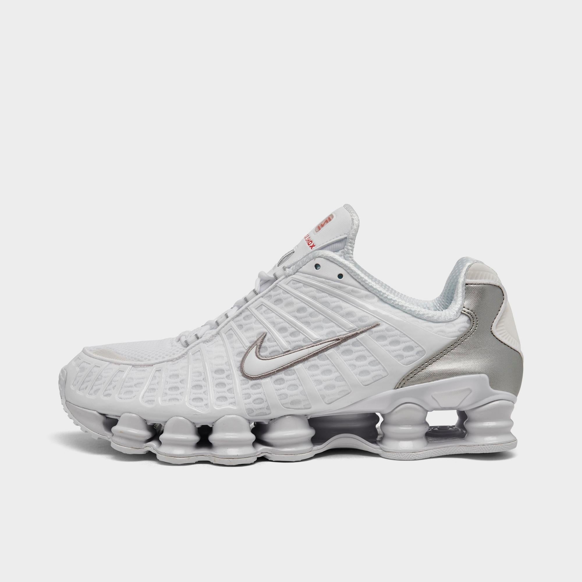 靴 NIKE SHOX TL LLIC SILVER 23 av3595-100] Mens Nike Shox Tl 'white Metallic Silver' – Zulily