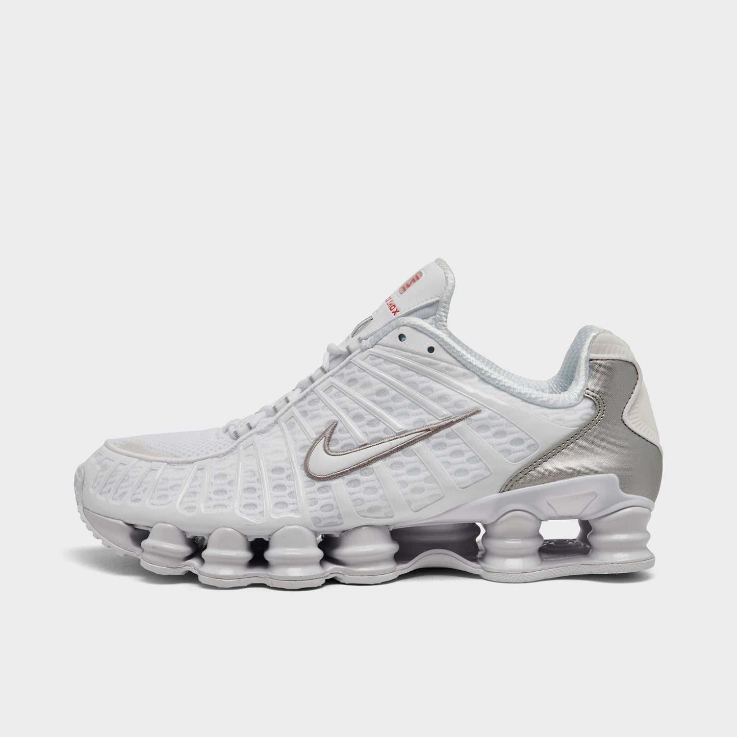 [av3595-100] Mens Nike Shox Tl 'white Metallic Silver'