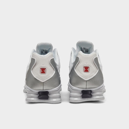 [av3595-100] Mens Nike Shox Tl 'white Metallic Silver'