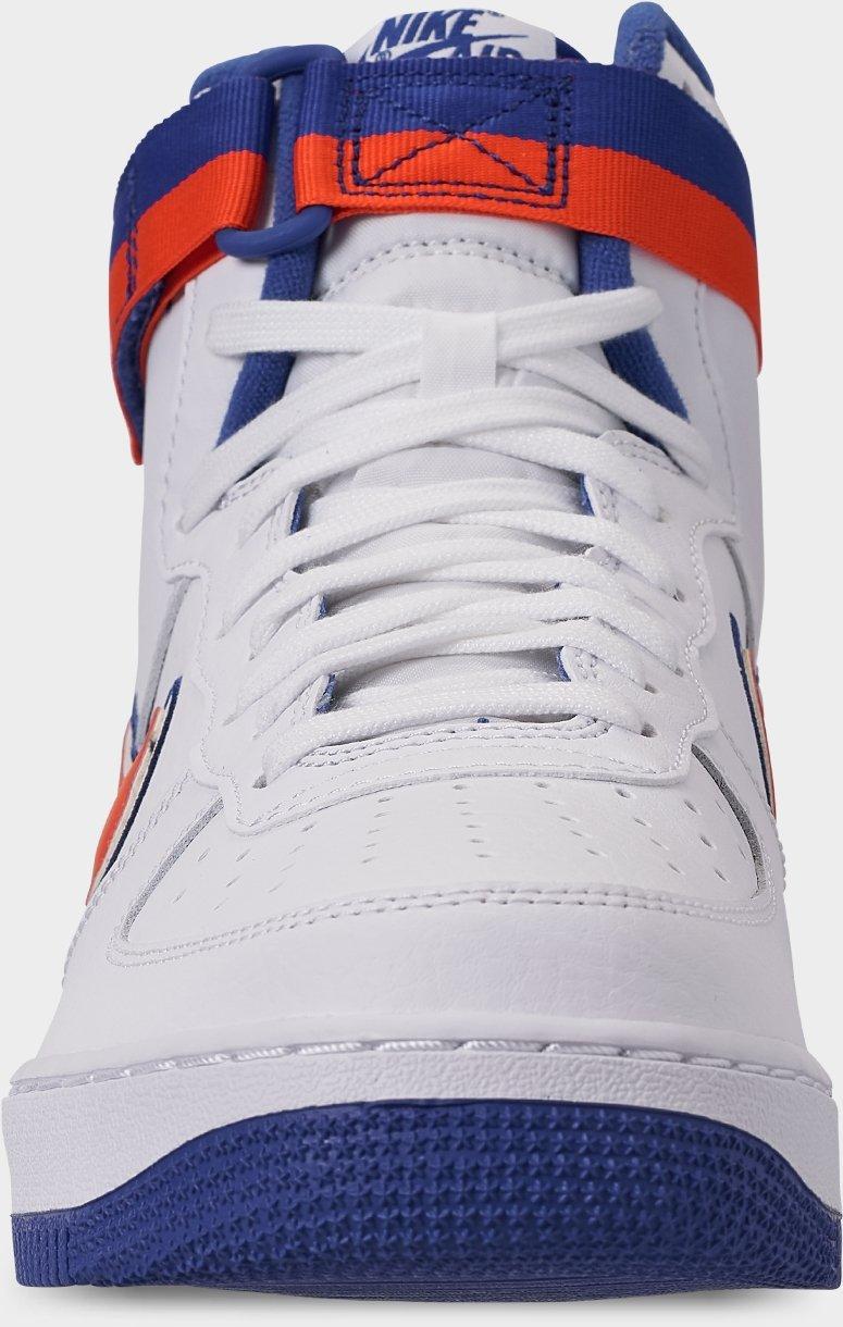 Nike Men's Air Force 1 High Sport 'Nba White Team Orange Game Royal' - AV3938-100