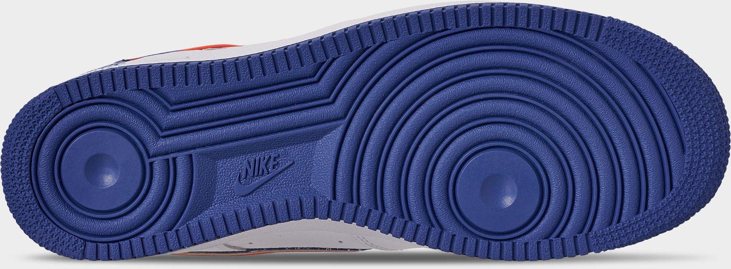 Nike Men's Air Force 1 High Sport 'Nba White Team Orange Game Royal' - AV3938-100