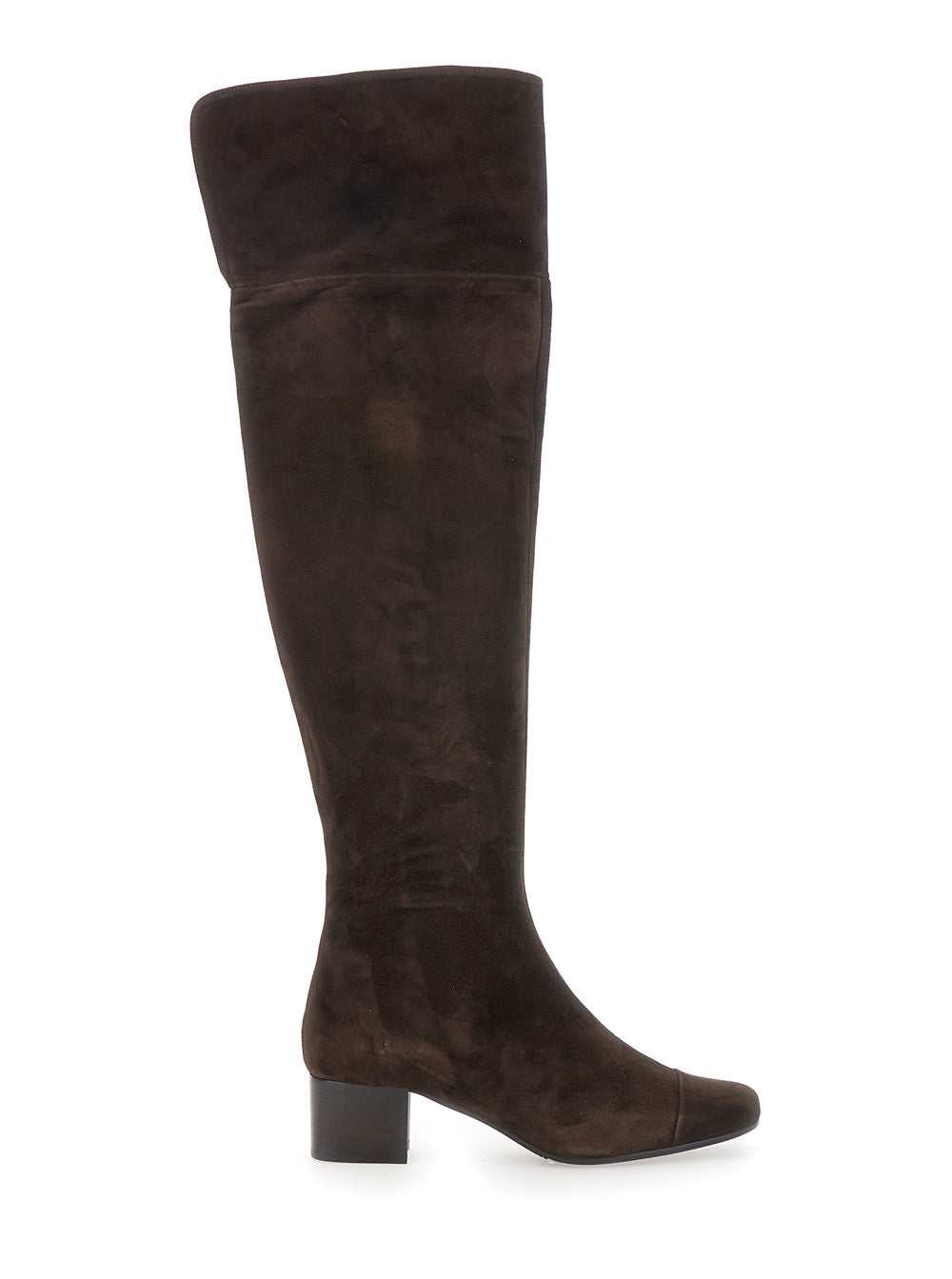 Brown Ankle Boots With Side Zip Closure