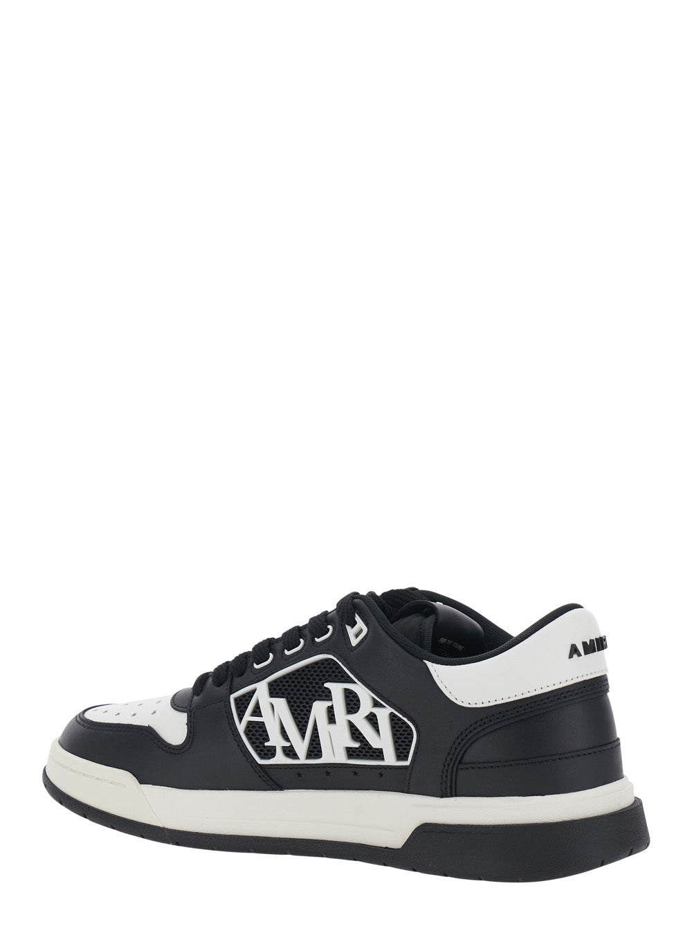 Sneakers With Contrast Leather Heel