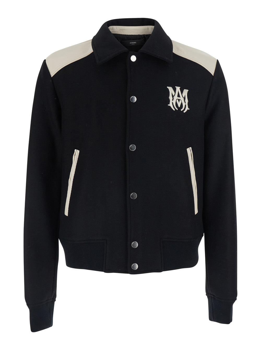 Jacket MA Band Black Leather