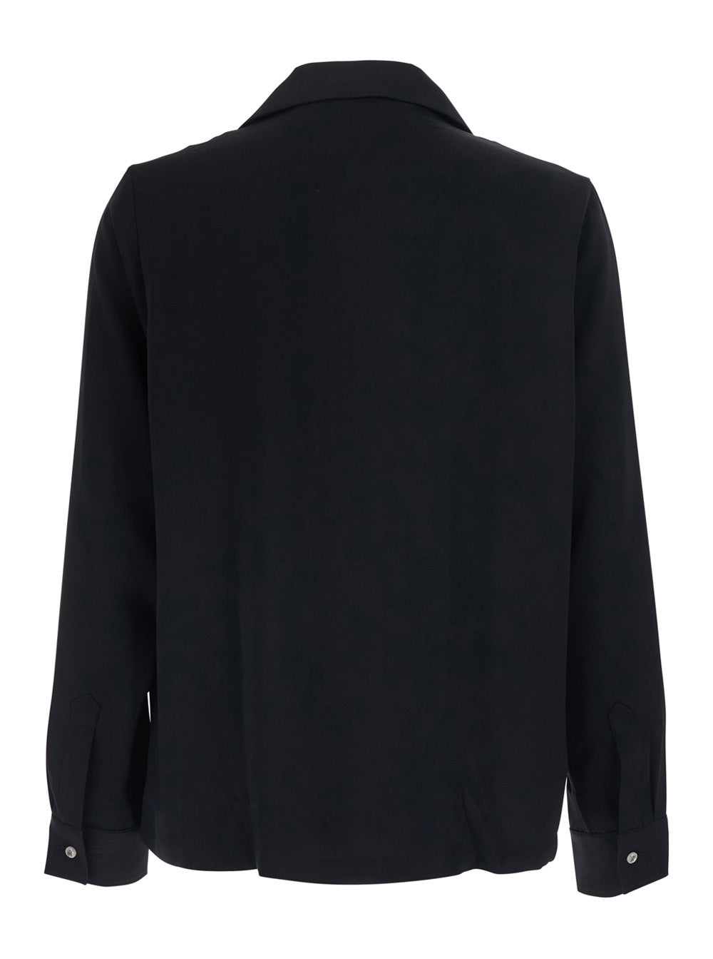 Shirt in Black Tech Fabric