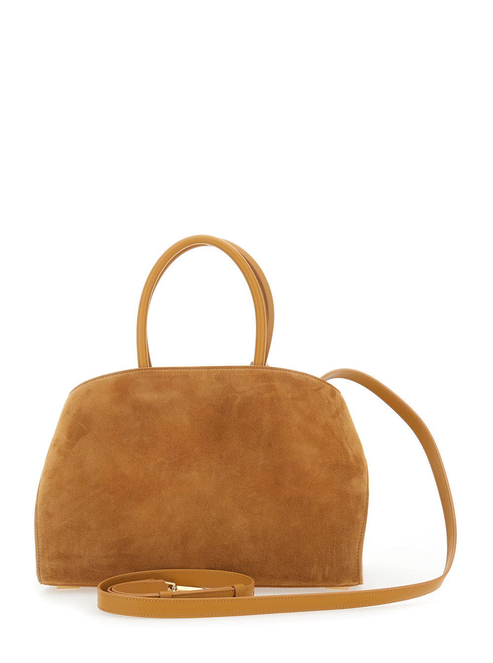 Handbag Hug Small Suede Beige