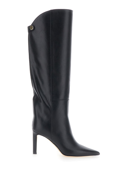 Boots Alizze Black Leather