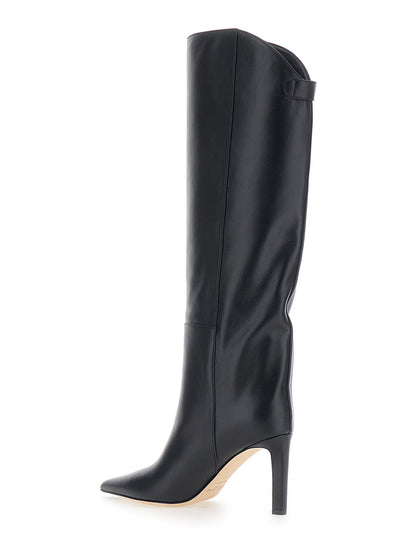 Boots Alizze Black Leather