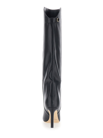 Boots Alizze Black Leather