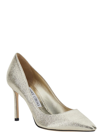 Slip-on Heels Romy Metallic