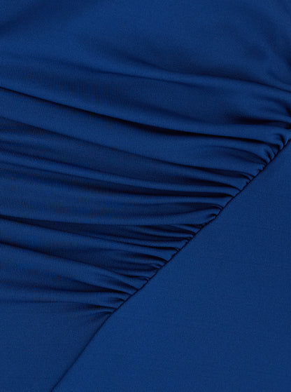 Cap Sleeve Dress Blue