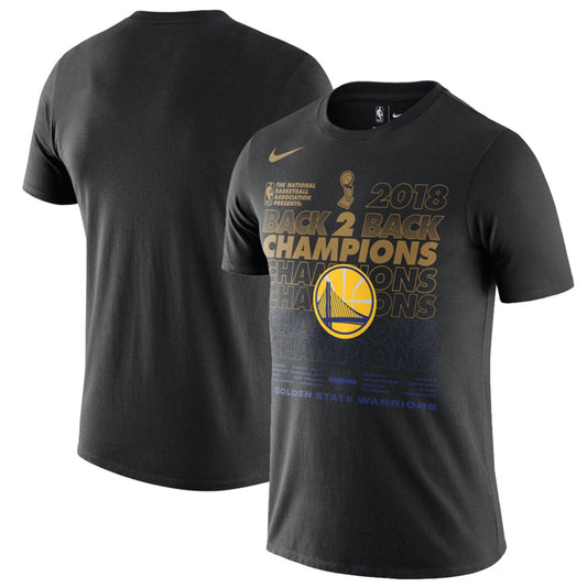 Nike Youth NBA Gsw 2018 NBA Finals Champions Locker Room Short Sleeve T-Shirt T-Shirts