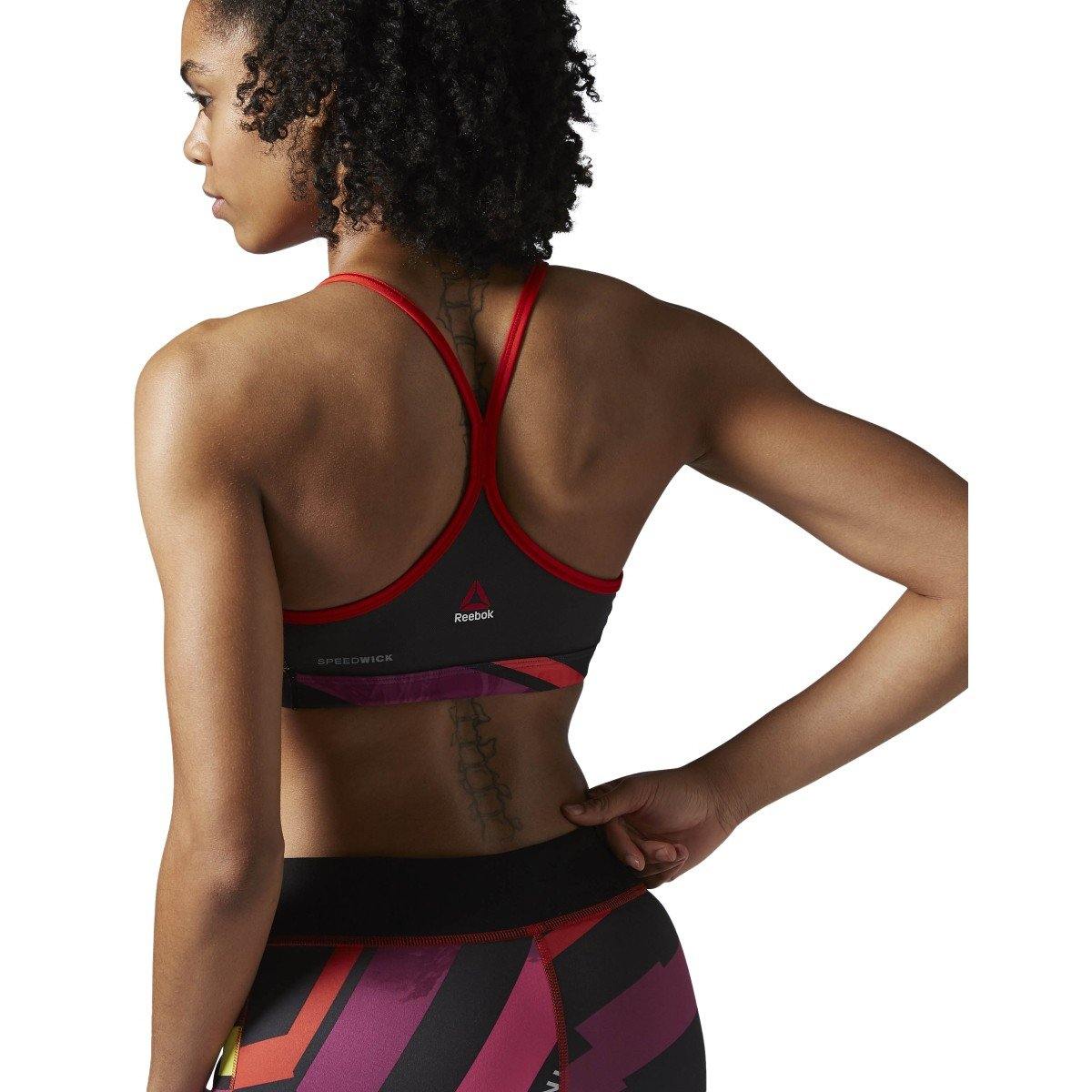 Reebok Women's One Series Aop Strappy Bra