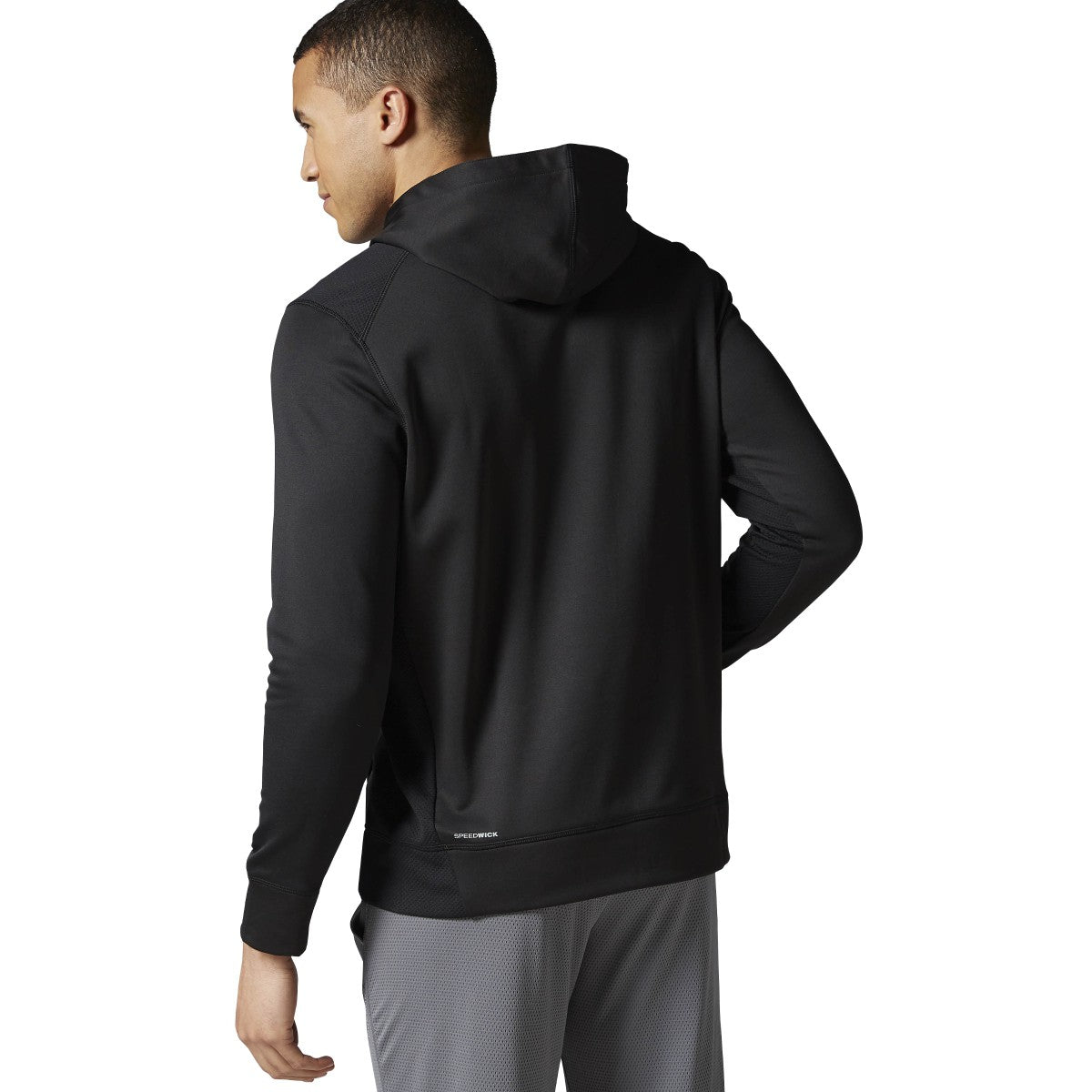Reebok Men's Workout Ready Fleece Pullover Hoodie Sweaters