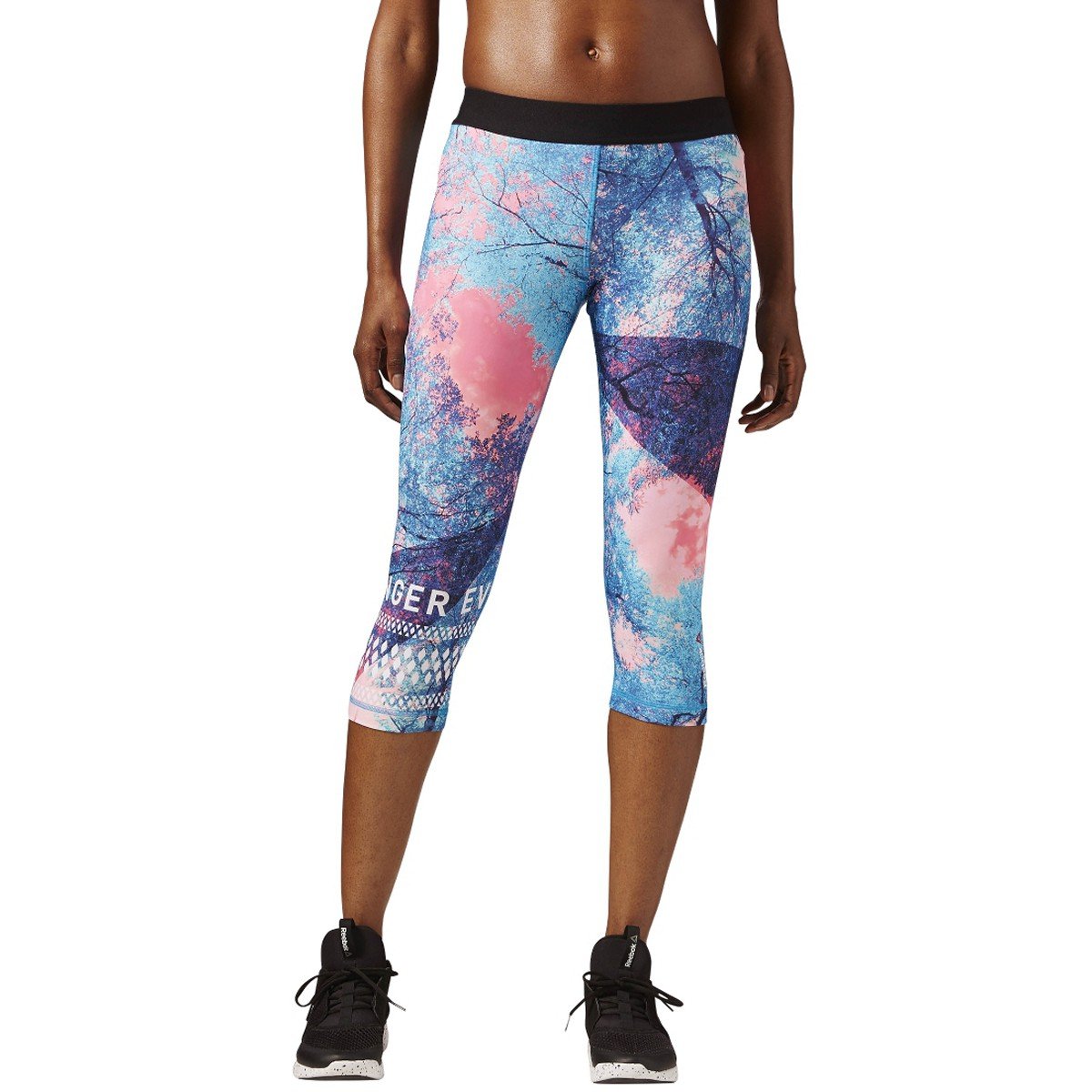 Reebok Women's One Series Crossfit Tree Capri