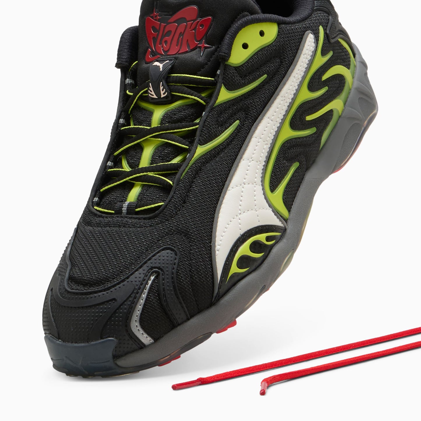 Puma Men's Inhale 'A$Ap Rocky Black Lime Pow' Sneakers