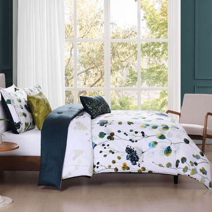 Navy / White Vine-